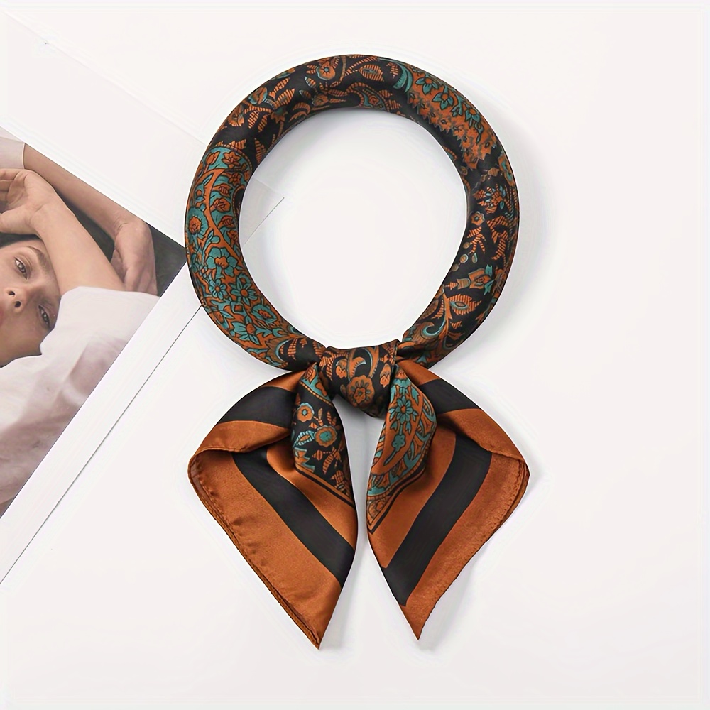 Fashionable Imitation Silk Sca - Headband Summer Knit 评论和价格