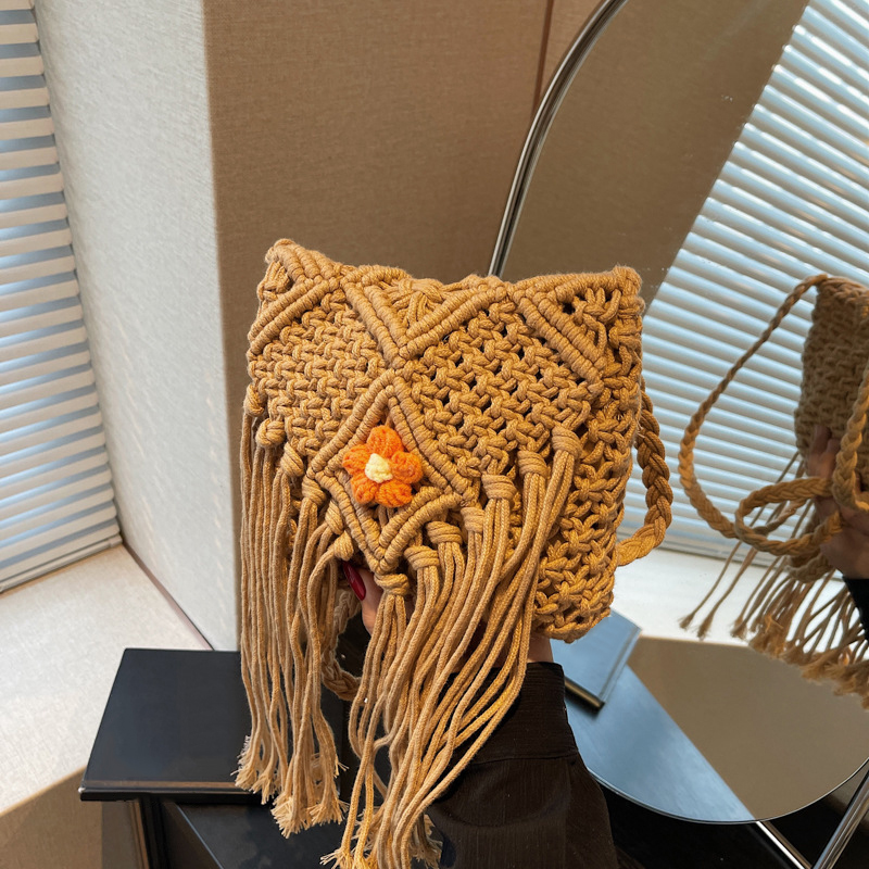 Summer Bags For Women Handmade - Crochet Bag Raffia 评论和价格