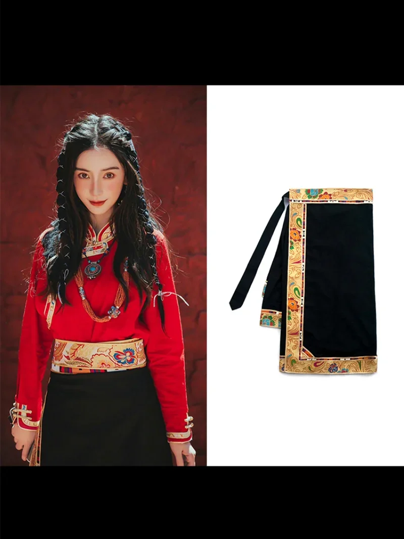 Traditional Tibetan Dress Wrap - Linen Dress Wrap 评论和价格