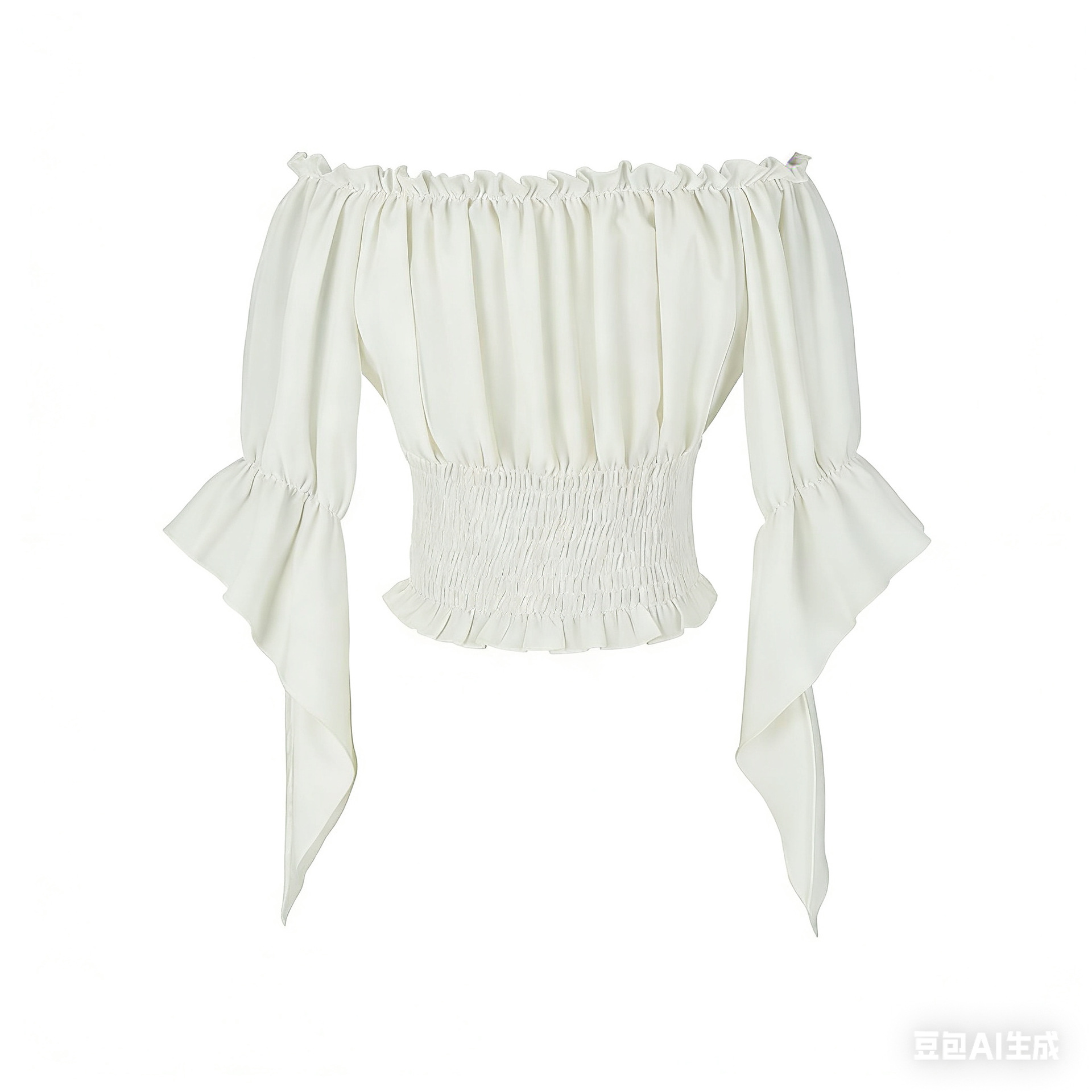 Renaissance Medieval Aristocra - Blouse Off Shoulder 评论和价格