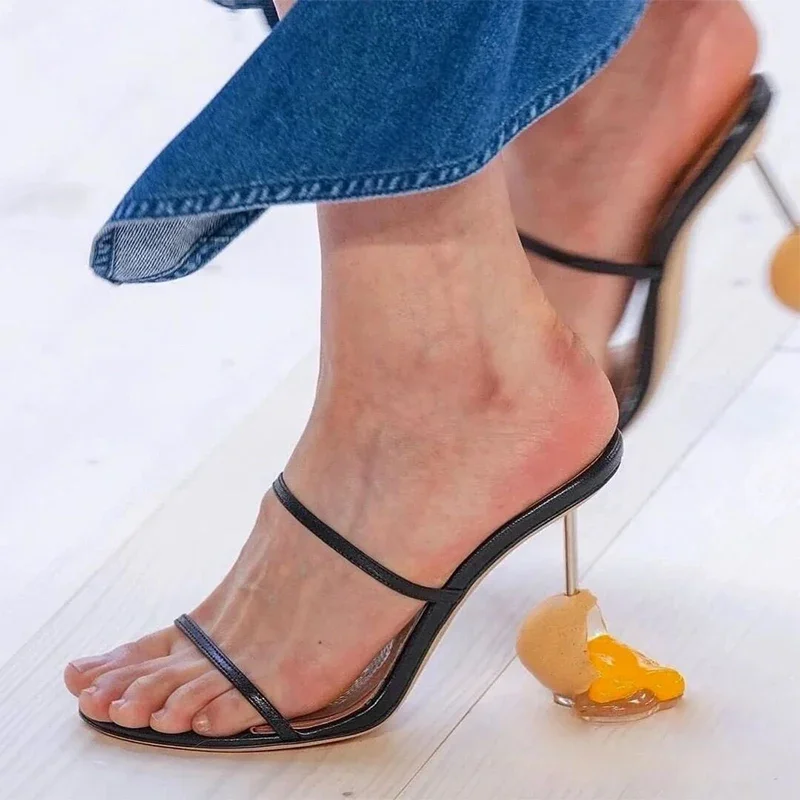Summer Strappy Sandals Open To - Sandal Strappy Heeled 评论和价格