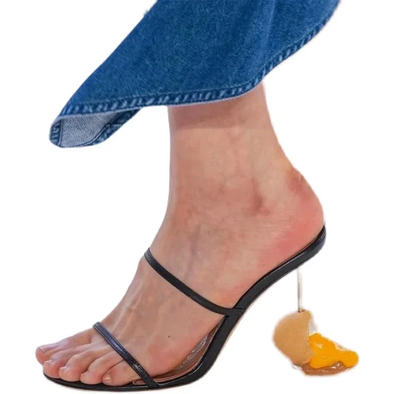 Summer Strappy Sandals Open To - Sandal Strappy Heeled 评论和价格