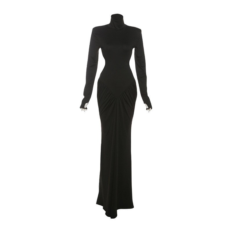 Women Backless Long Dress Turt - Maxi Dress Halter 评论和价格