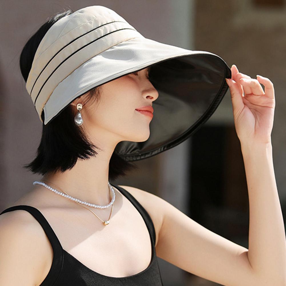 Women Sun Hat with Ponytail Ho - Hat Floppy Wide 评论和价格