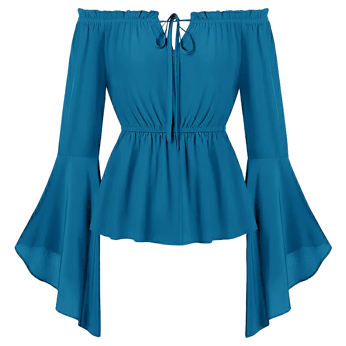 Off Shoulder Medieval Costume  - Blouse Off Shoulder 评论和价格