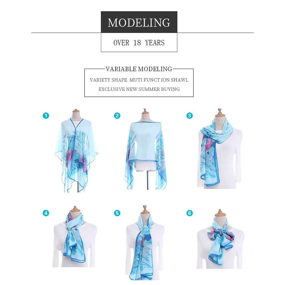 Fashion Solid color Shawl Scar - Cover Up Kaftan 评论和价格