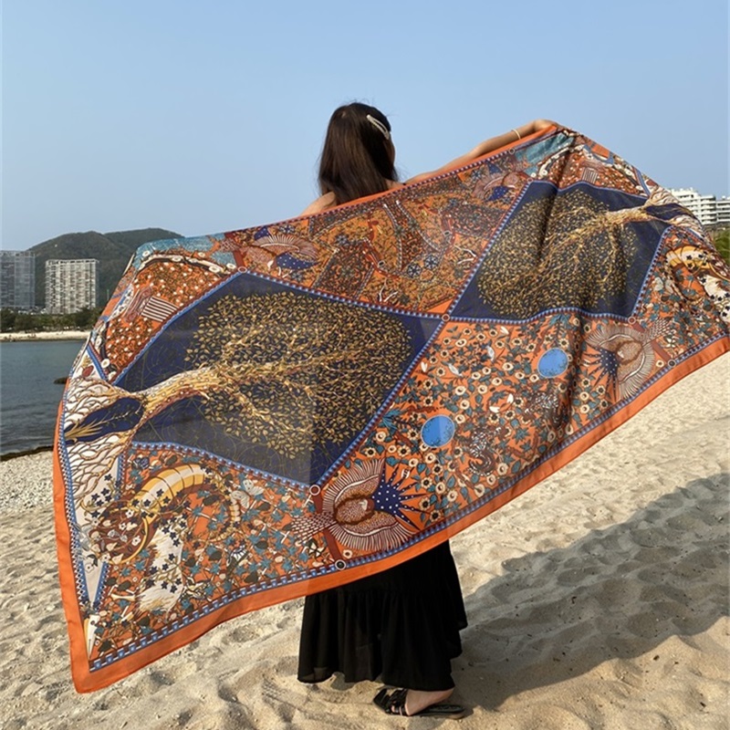Desert Sun Protection Cotton L - Linen Dress Wrap 评论和价格
