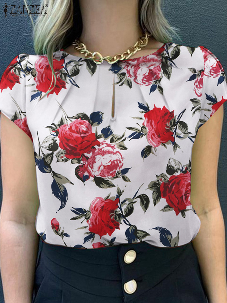 ZANZEA Summer Bohemian Short S - Romper Floral Print 评论和价格