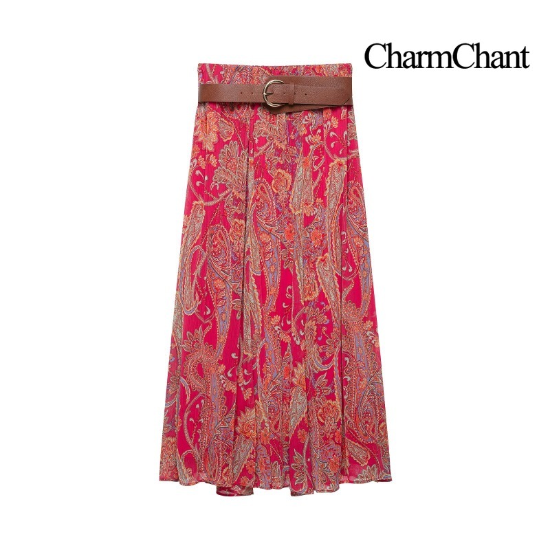 CHARMCHANT Women's Paisley Pri - Romper Floral Print 评论和价格