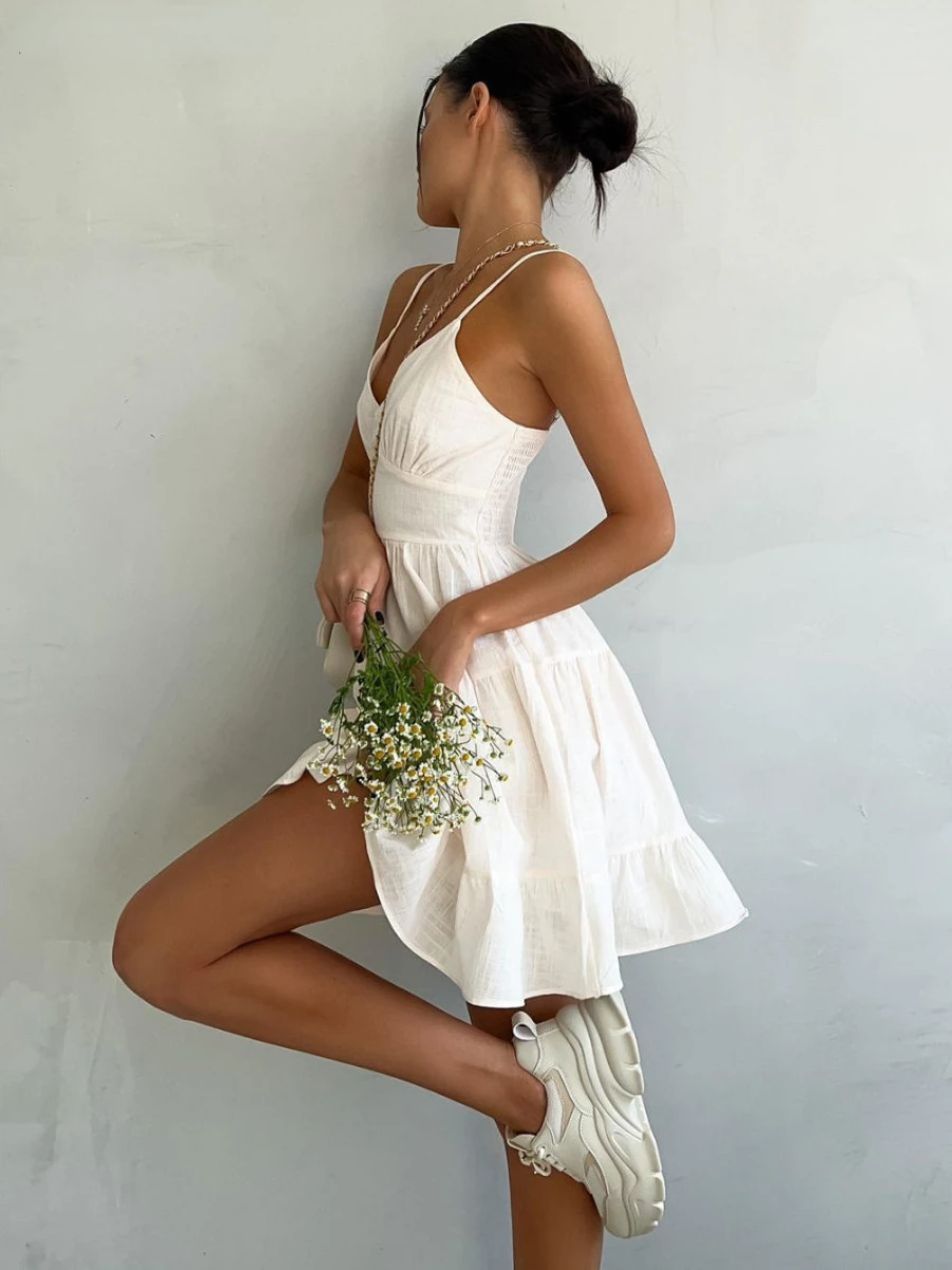Wolfeel Spring Summer Women's  - Linen Dress Wrap 评论和价格