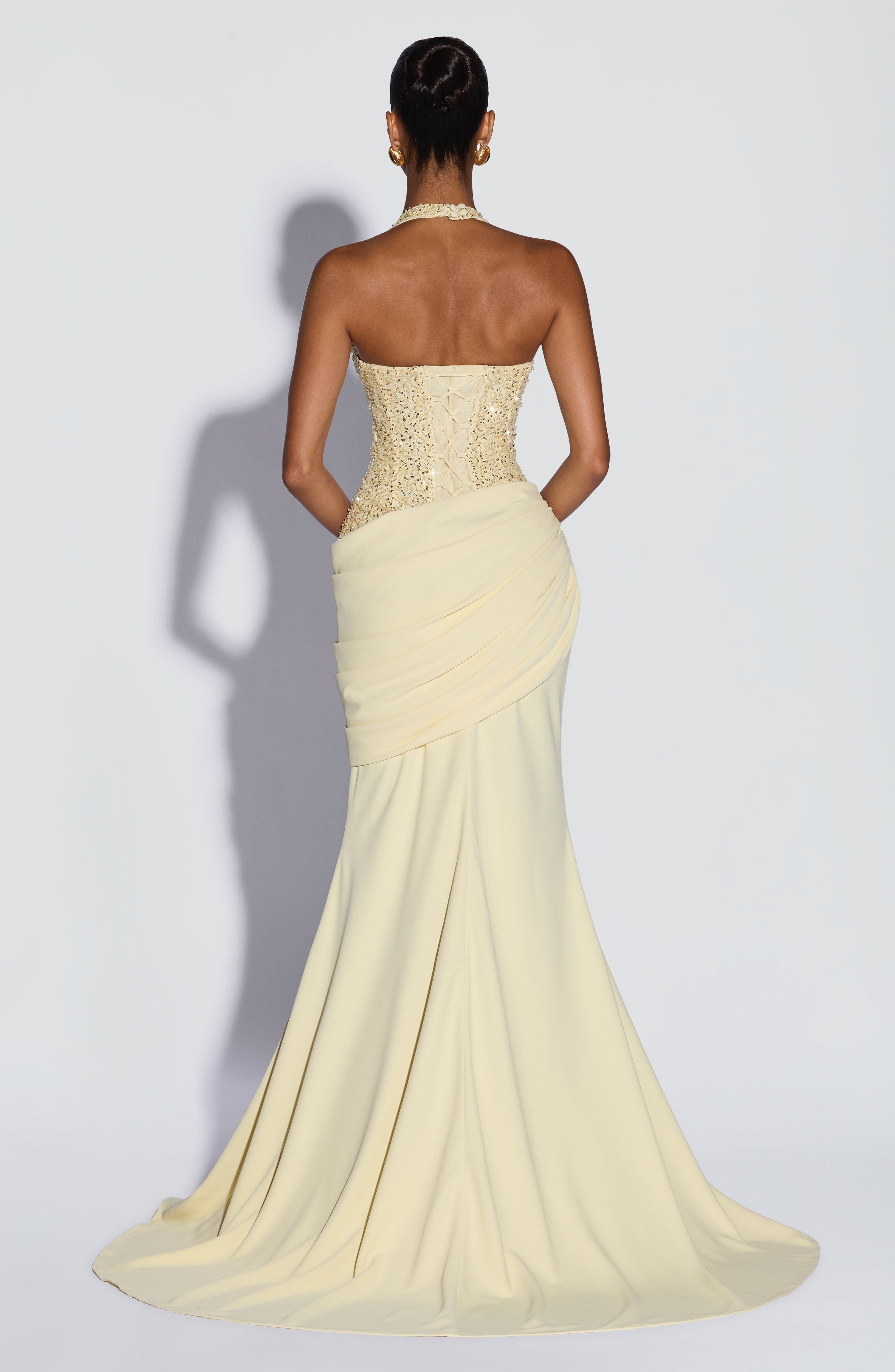 Luxury Halter V Sequin Maxi Go - Maxi Dress Halter 评论和价格