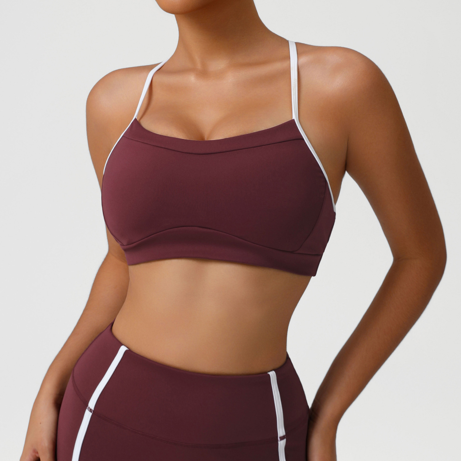 Stretchy Soft Sports Underwear - Crop Top Crochet 评论和价格