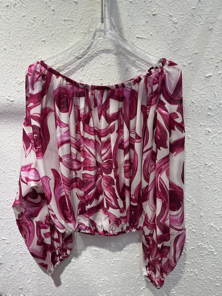 Luxury Modest Fashion 2025 Wom - Blouse Off Shoulder 评论和价格