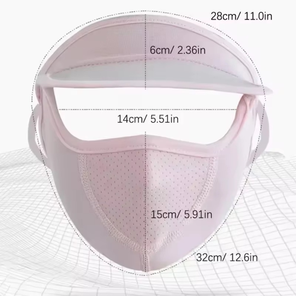 Ice Silk Mask for Outdoor Cycl - Headband Summer Knit 评论和价格