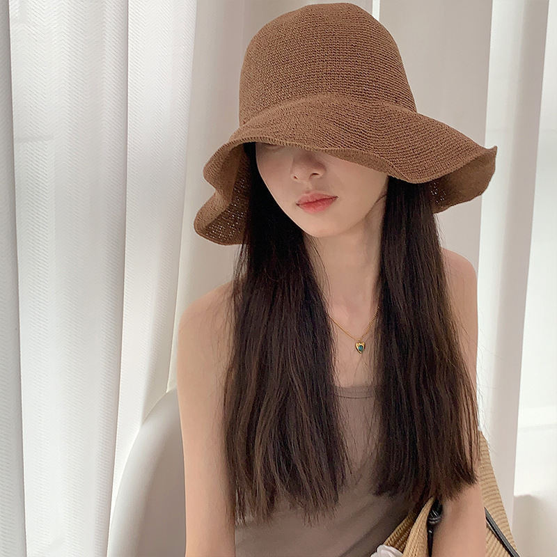 2025 new paper straw sun hat w - Hat Floppy Wide 评论和价格