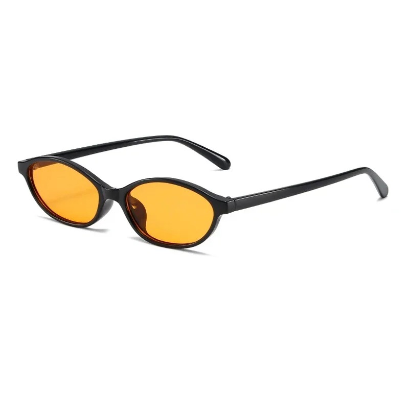 Retro Oval Frame Sunglasses Fa - Sunglasses Cat Eye 评论和价格