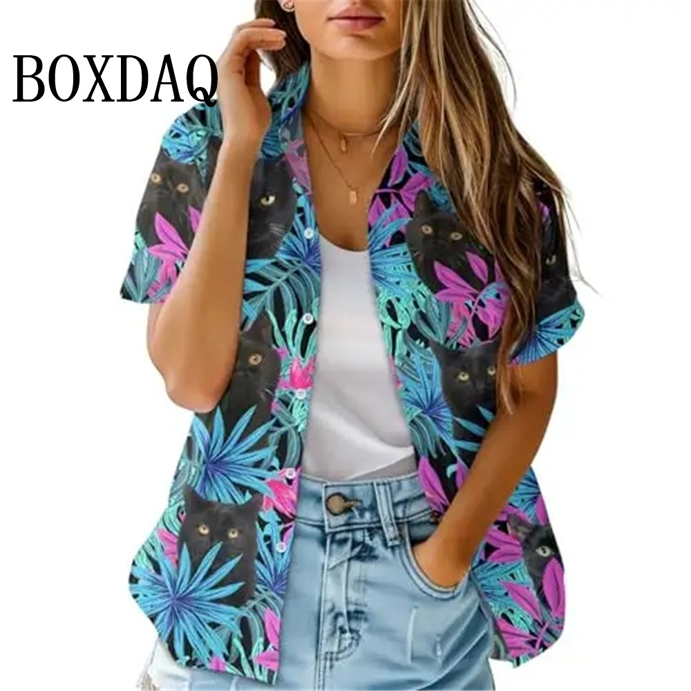 Summer Fashion Women's Blouse  - Romper Floral Print 评论和价格