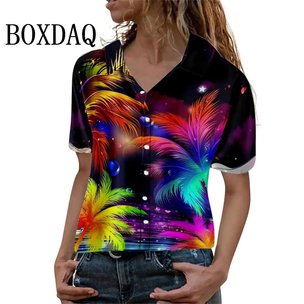 Summer Fashion Women's Blouse  - Romper Floral Print 评论和价格