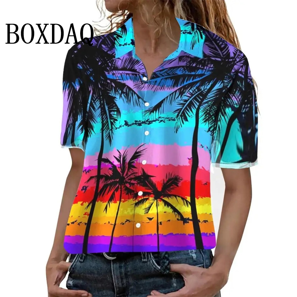 Summer Fashion Women's Blouse  - Romper Floral Print 评论和价格
