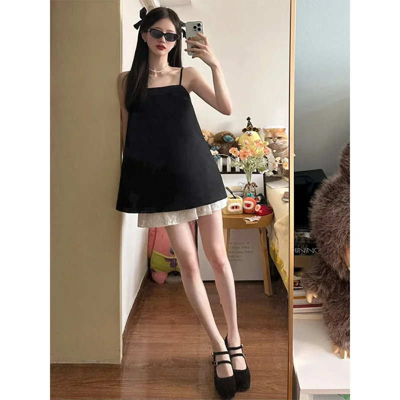 Color Contrast Chic Girl 2pc S - Crop Top Crochet 评论和价格