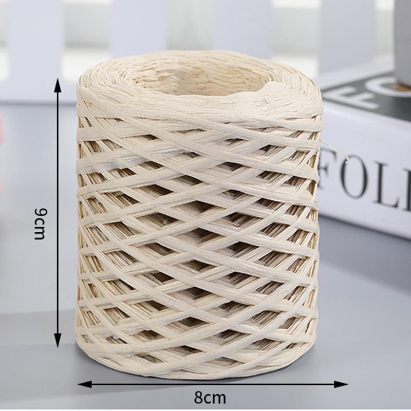200M Raffia paper rope Straw Y - Crochet Bag Raffia 评论和价格