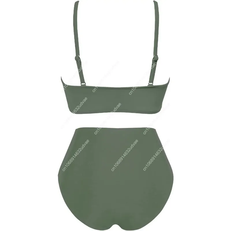 Women's High Waisted Bikini Se - Swimsuit Bikini Ruched 评论和价格