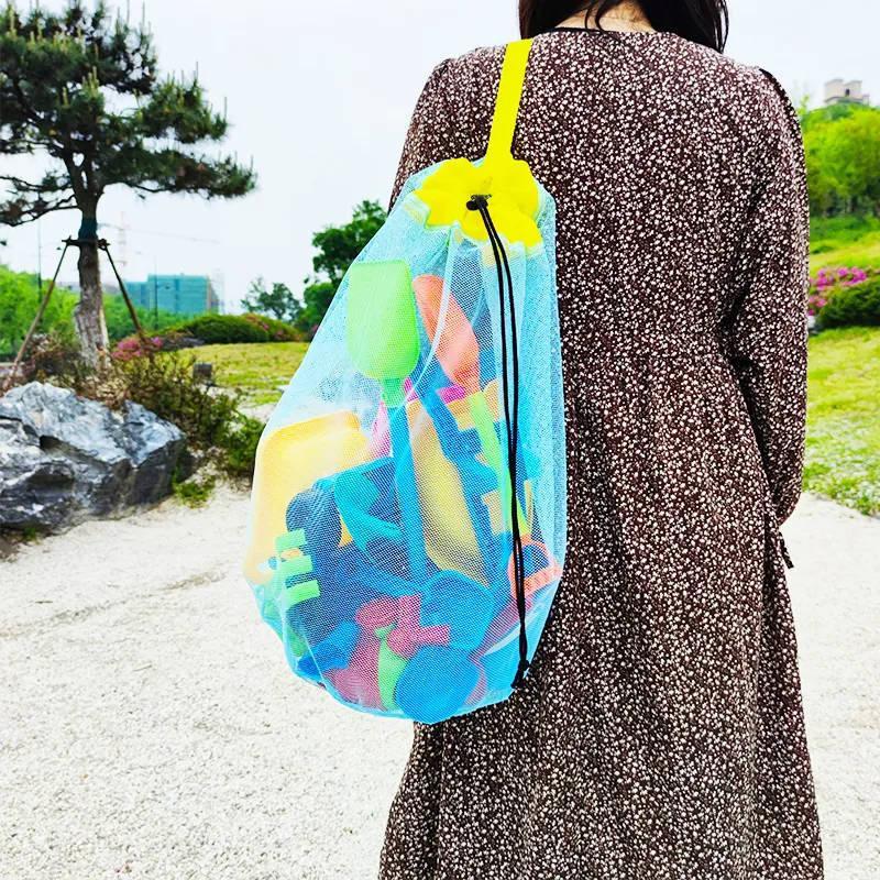 Large Capacity Portable Mesh B - Tote Bag Beach 评论和价格