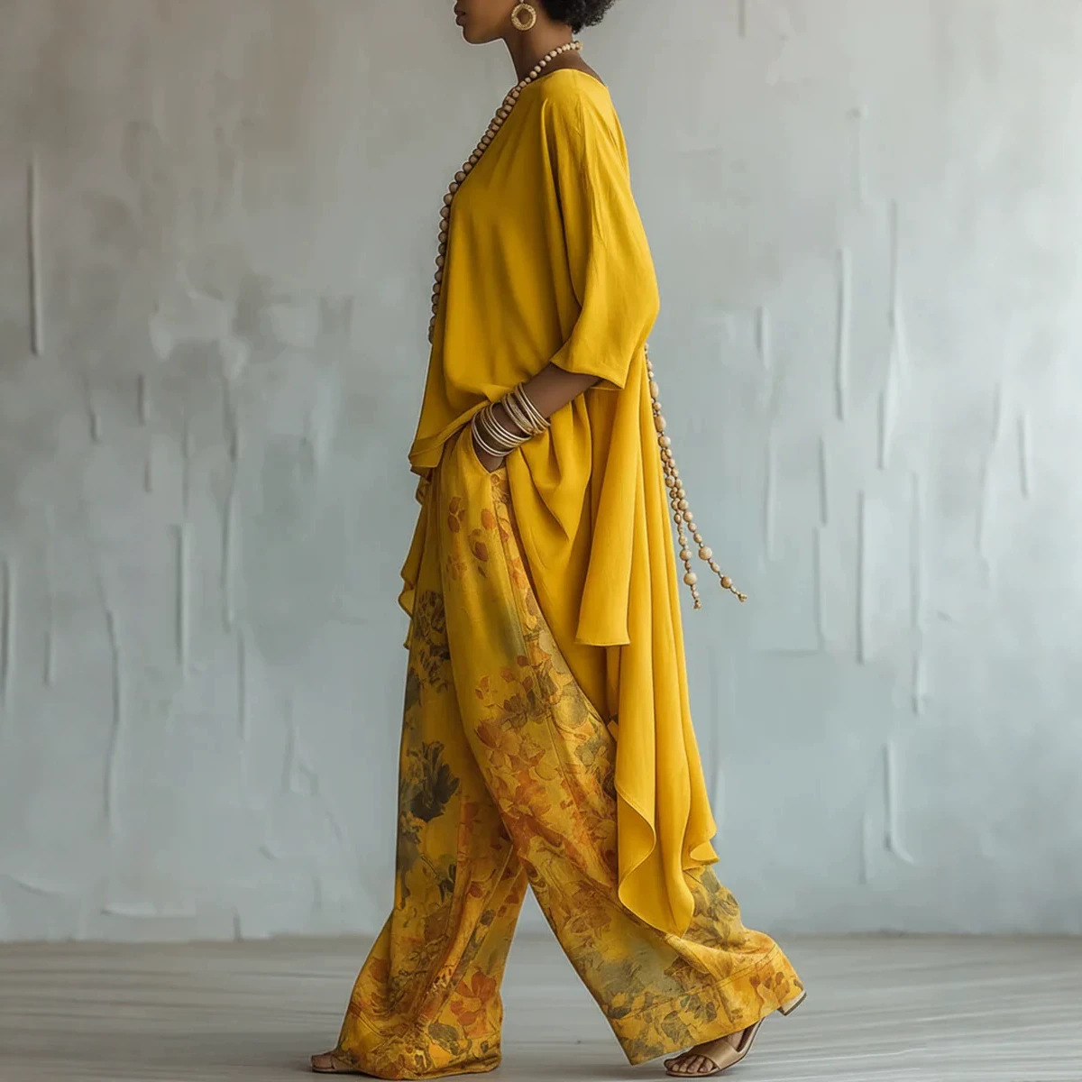 Women's 2-Piece Linen Outfit S - Linen Pant Wide 评论和价格