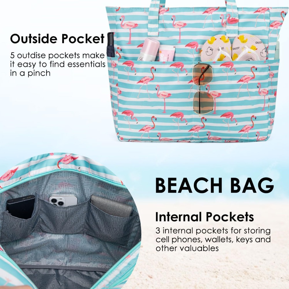 Beach Bags For Women Waterproo - Tote Bag Beach 评论和价格