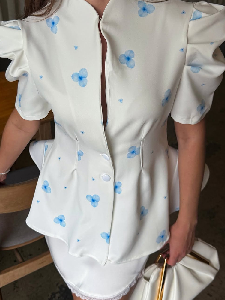 Elegant Satin Floral Print Wom - Romper Floral Print 评论和价格