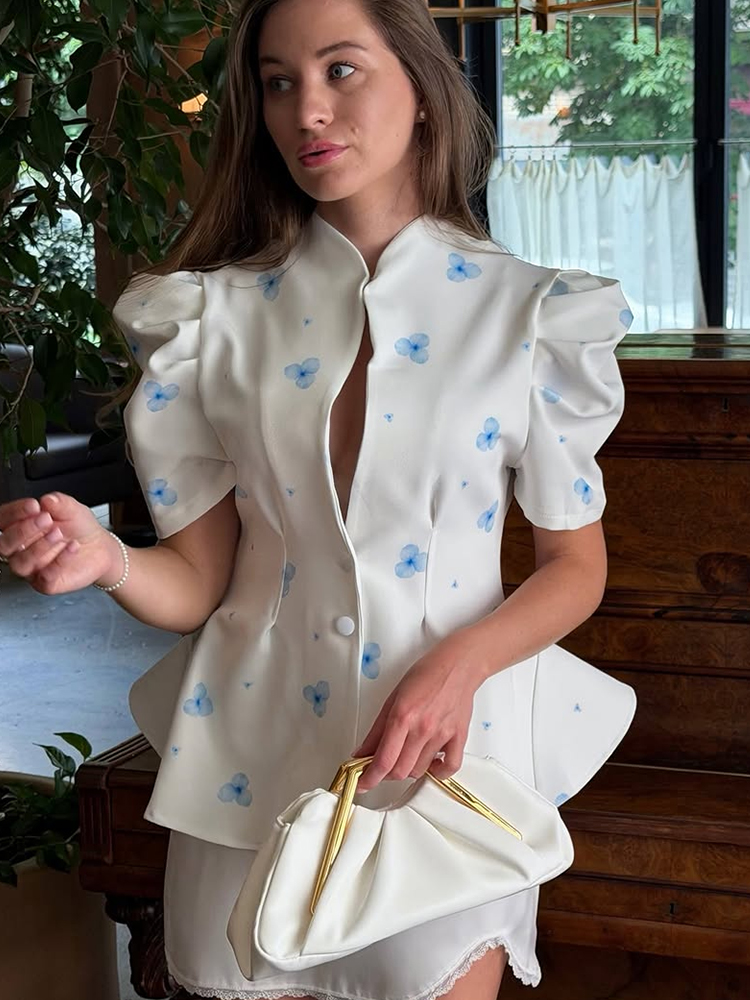 Elegant Satin Floral Print Wom - Romper Floral Print 评论和价格
