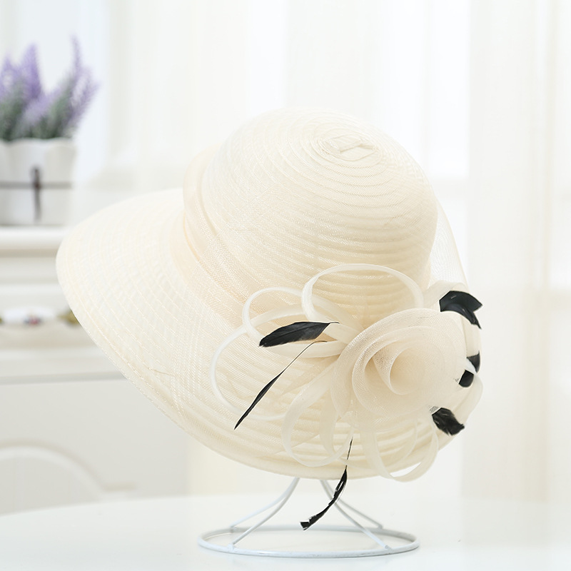 Elegant Summer Wide Brim Women - Hat Floppy Wide 评论和价格