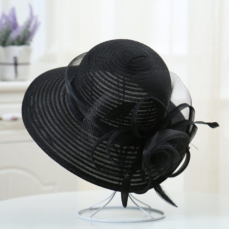 Elegant Summer Wide Brim Women - Hat Floppy Wide 评论和价格