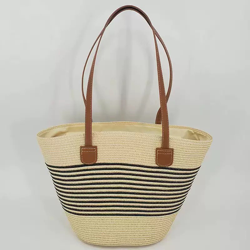 CLAREGQI  Women's Striped Stra - Tote Bag Beach 评论和价格