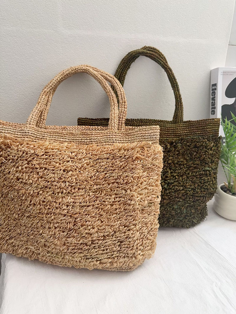 Luxury Raffia Straw Bag Bohemi - Crochet Bag Raffia 评论和价格