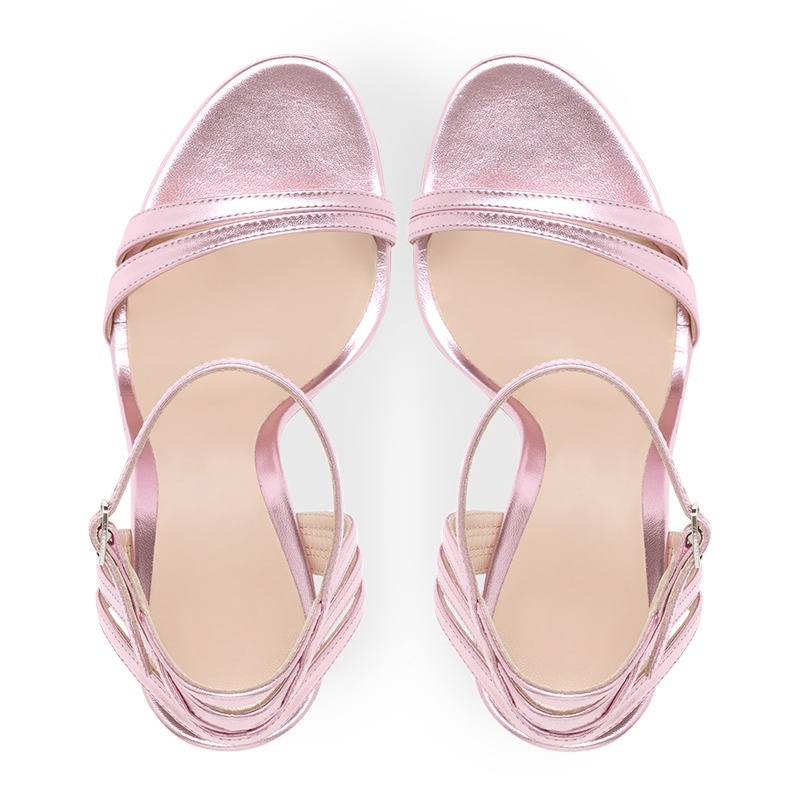 Strappy High Heel Sandals Open - Sandal Strappy Heeled 评论和价格