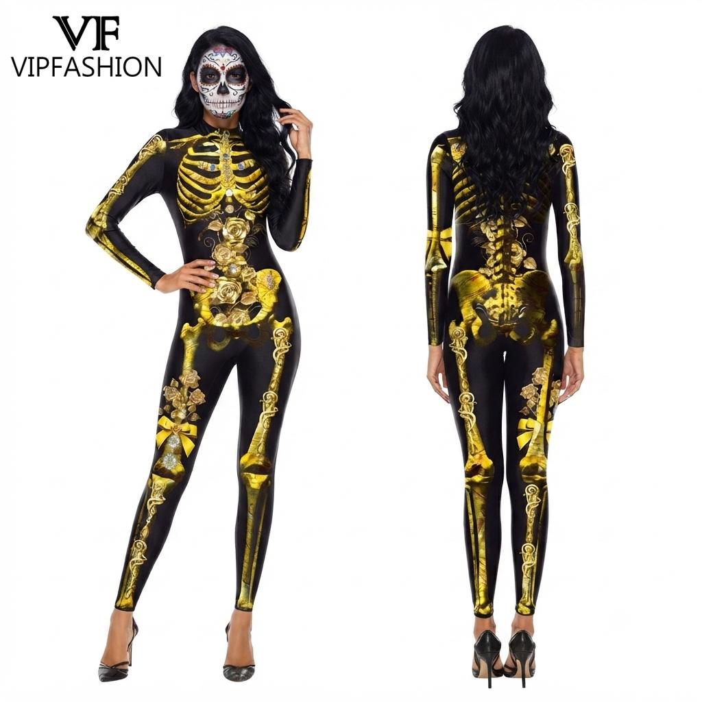 VIP FASHION Women Halloween Da - Romper Floral Print 评论和价格