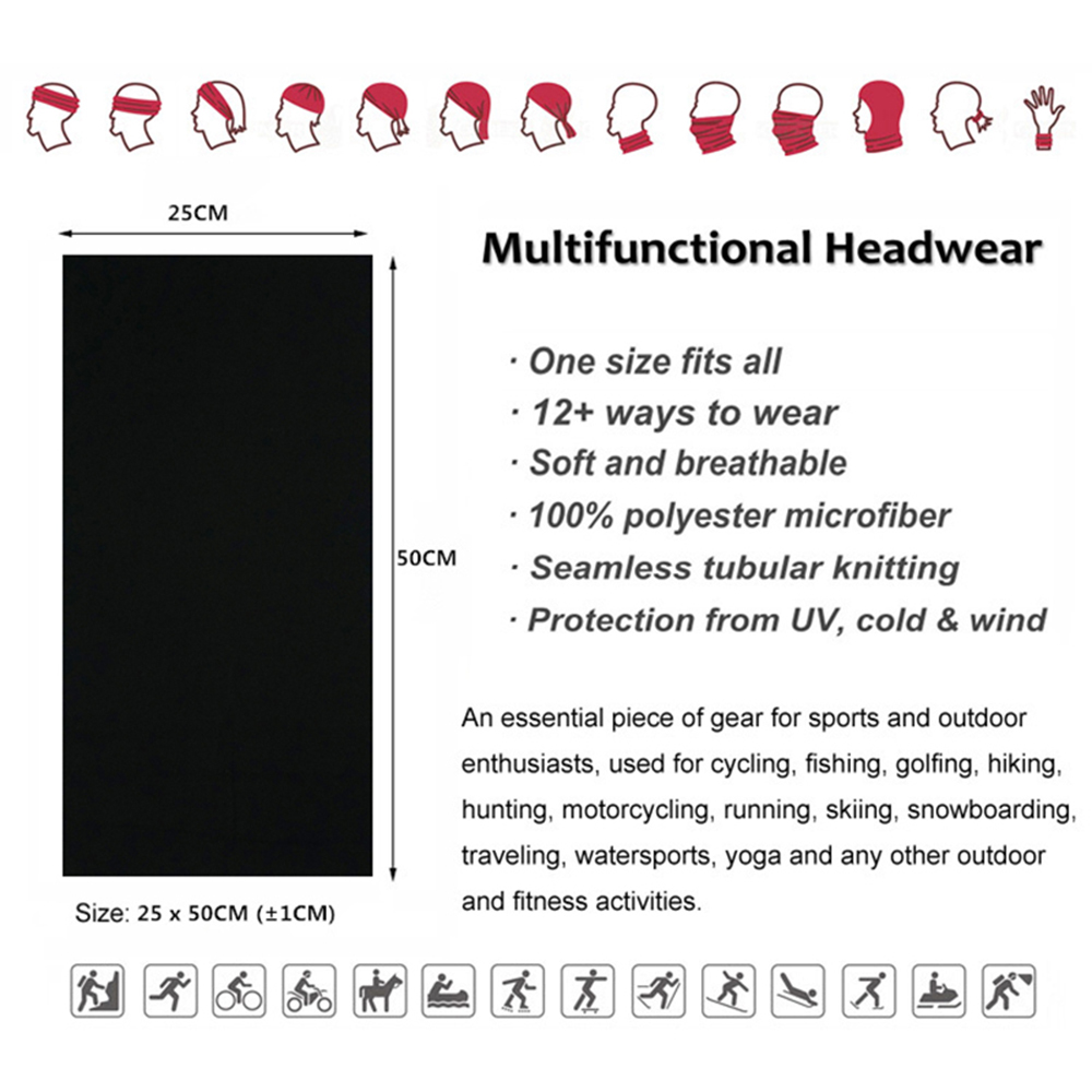 Seamless Solid Color Bandanas  - Headband Summer Knit 评论和价格