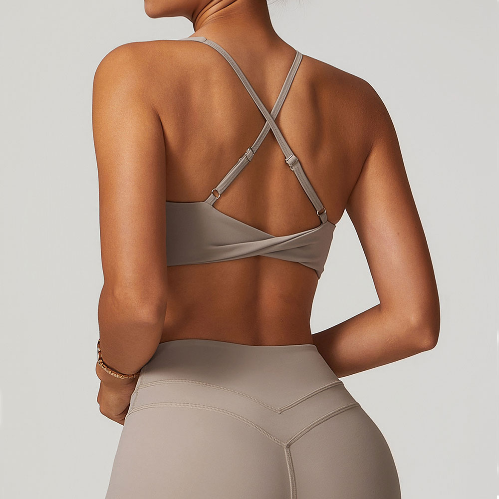 JUREN Sports Bra Women Fitness - Bralette Triangle Set 评论和价格