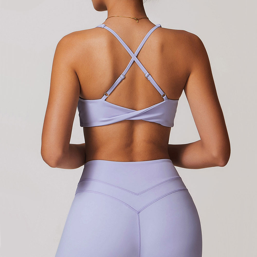 JUREN Sports Bra Women Fitness - Bralette Triangle Set 评论和价格