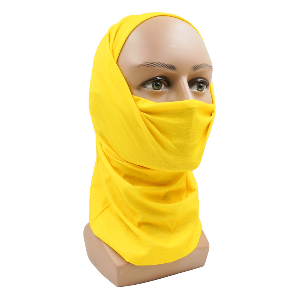 Yellow Multifunction Cycling N - Headband Summer Knit 评论和价格
