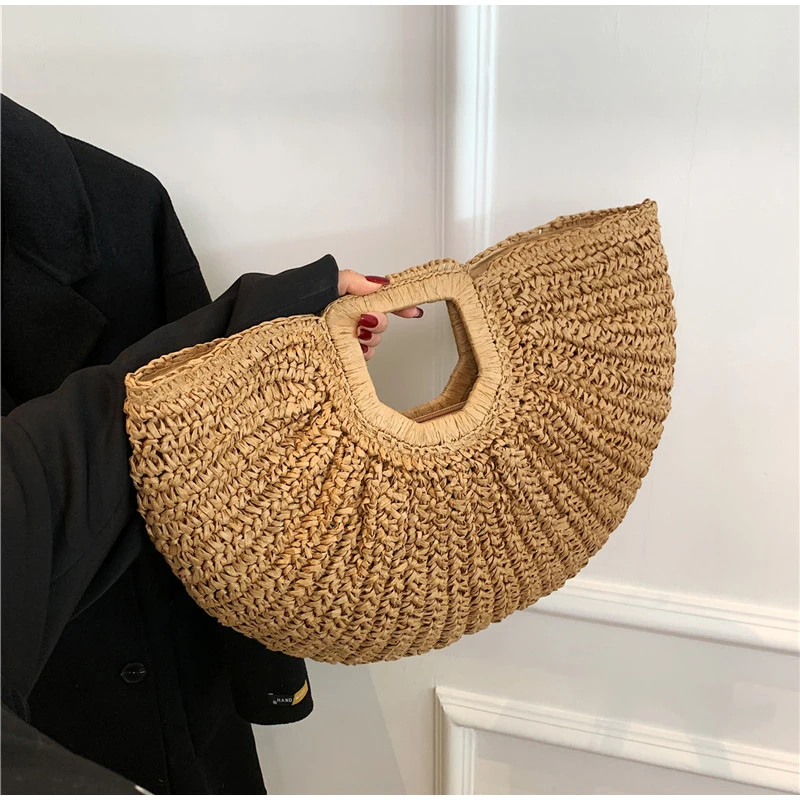 Popular Russian Woven Clutch H - Crochet Bag Raffia 评论和价格