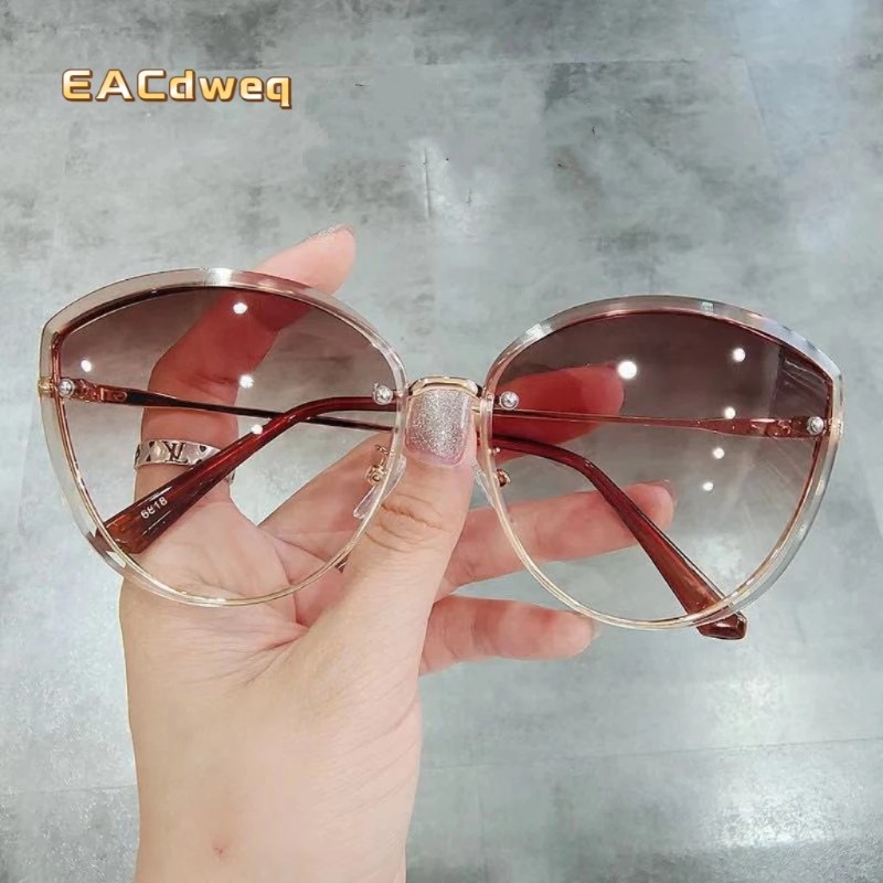 High Quality women's Oval Riml - Sunglasses Cat Eye 评论和价格