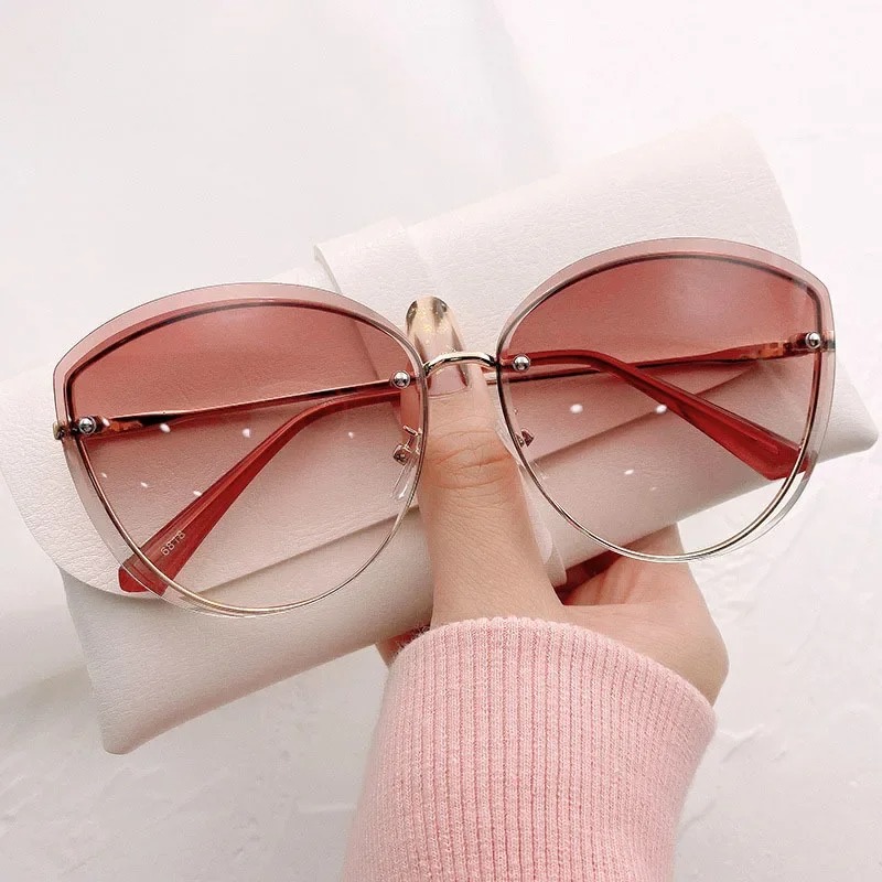 High Quality women's Oval Riml - Sunglasses Cat Eye 评论和价格