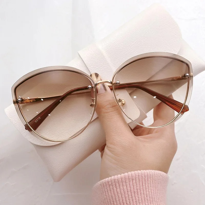 High Quality women's Oval Riml - Sunglasses Cat Eye 评论和价格