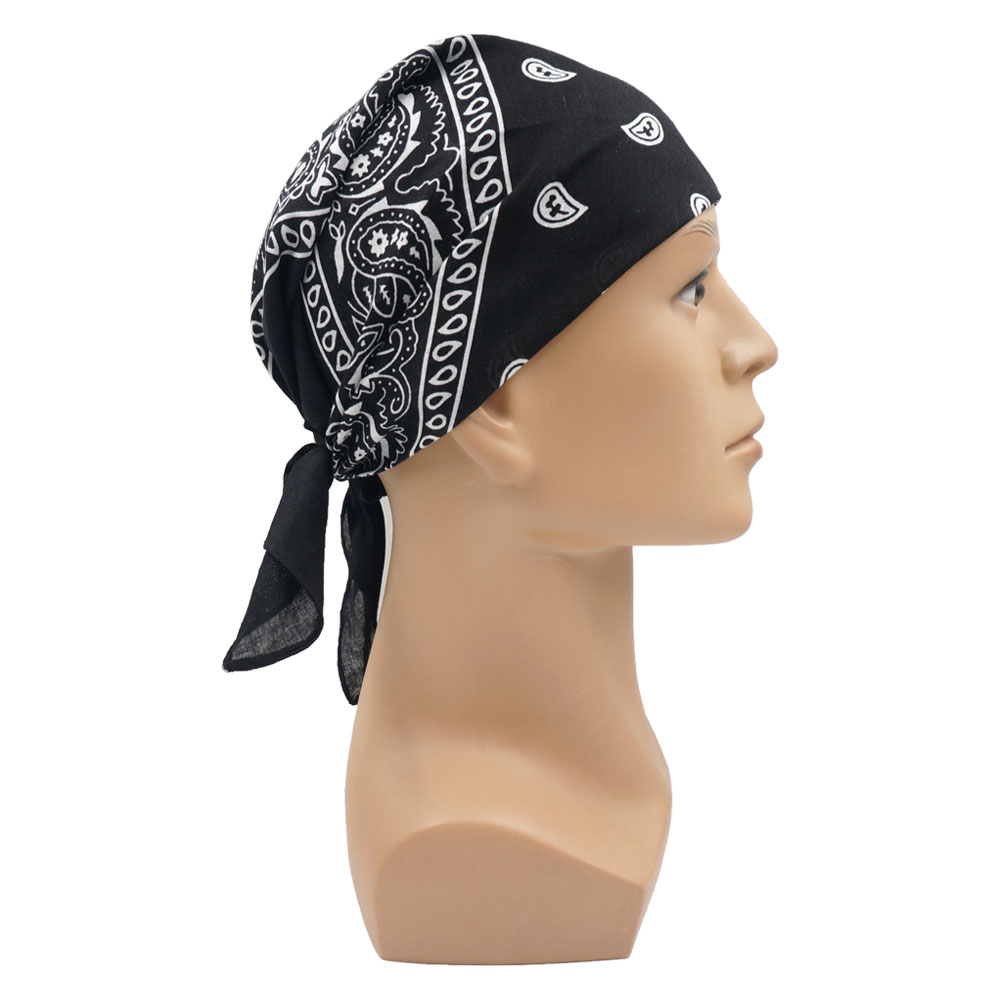 100% Cotton Paisley Bandana Bo - Headband Summer Knit 评论和价格