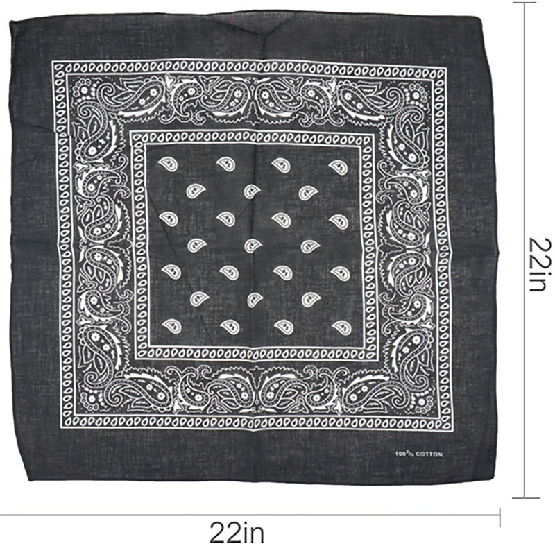 100% Cotton Paisley Bandana Bo - Headband Summer Knit 评论和价格