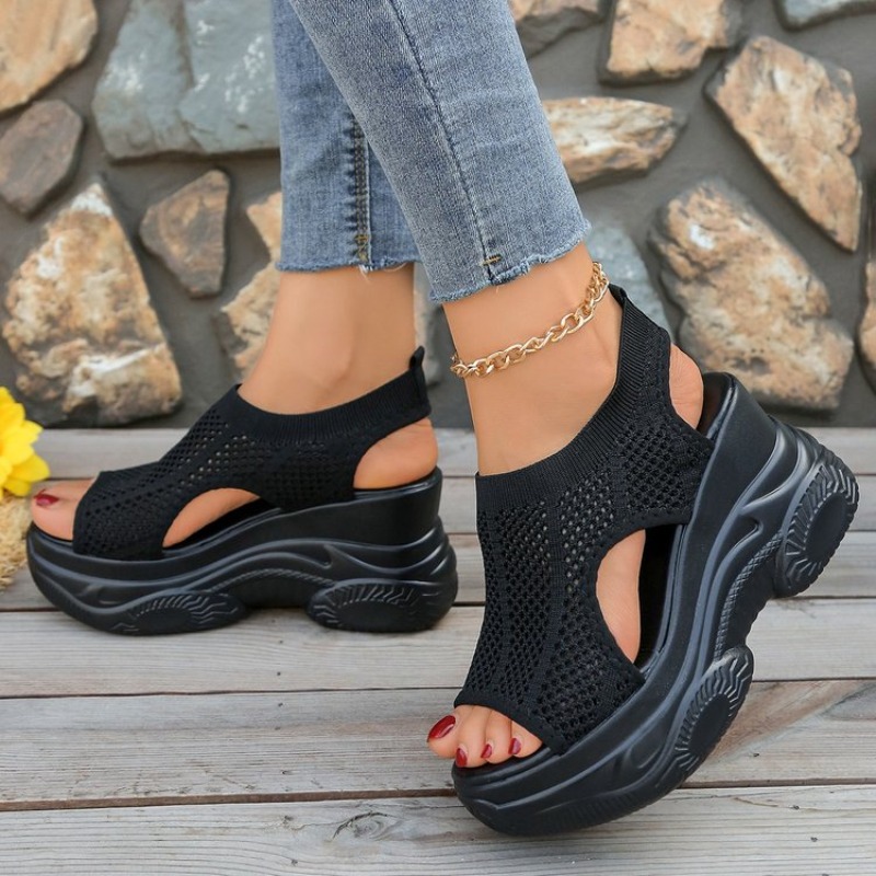 Women Platform Sandals Summer  - Wedge Espadrille Women 评论和价格