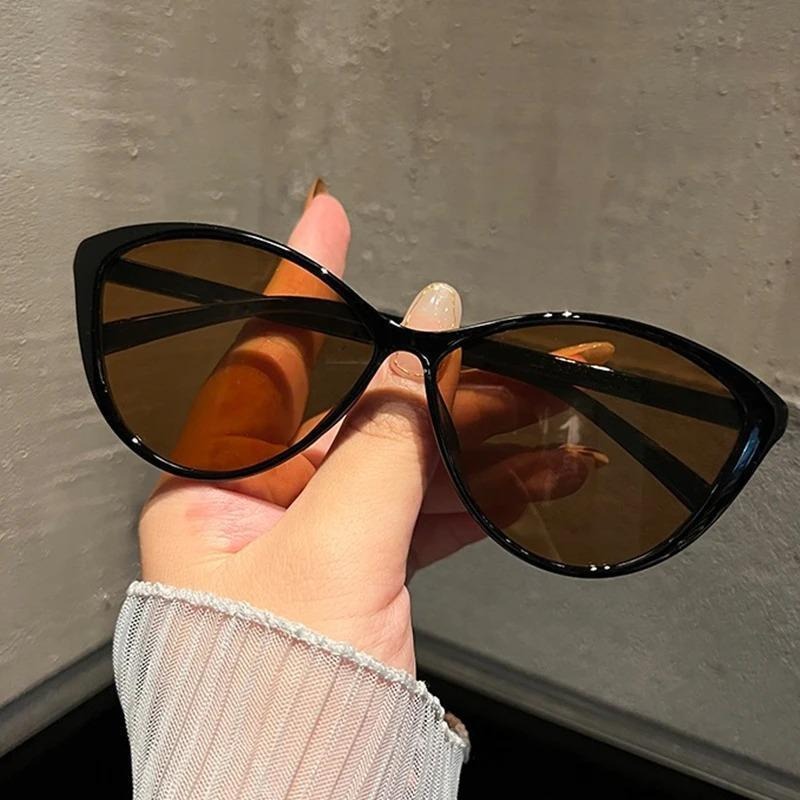 1Pc Retro Frame Cat Eye Sungla - Sunglasses Cat Eye 评论和价格